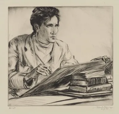 The Man Drawing