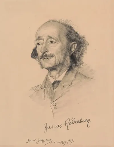 The Man Of Letters Julius Rodenberg From Berlin