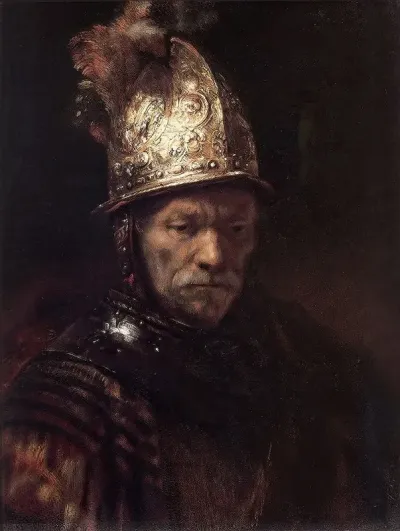 The Man With The Golden Helmet