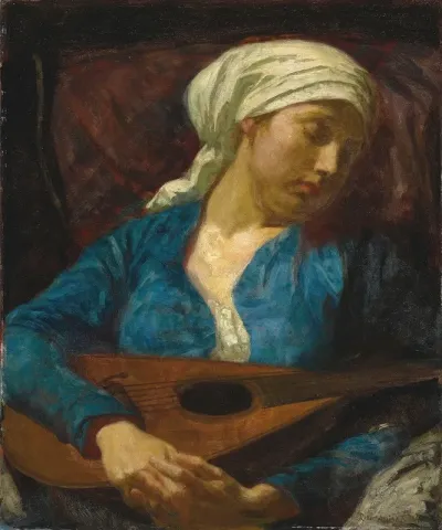 The Mandolin Player 2