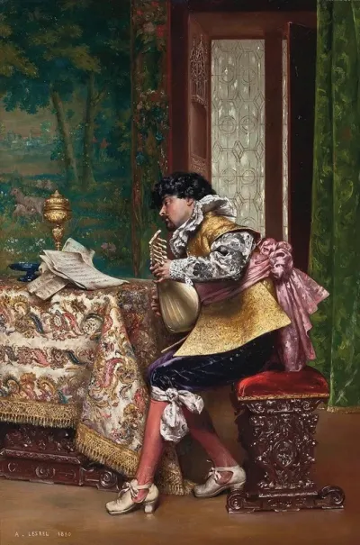 The Mandolin Player 3