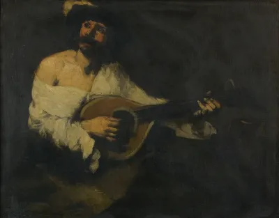 The Mandolin Player