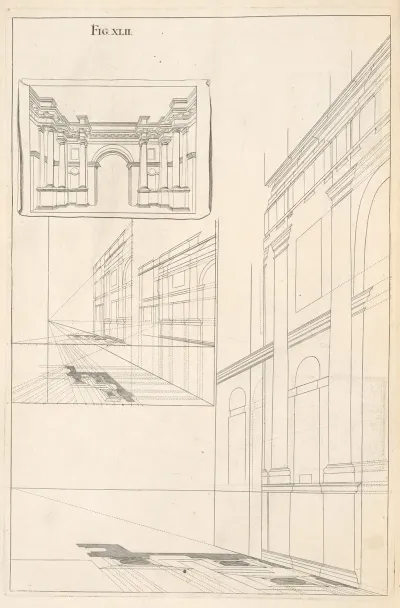 The Manner Of Avoiding Confusion In Reducing Plans And Elevations Into Perspective