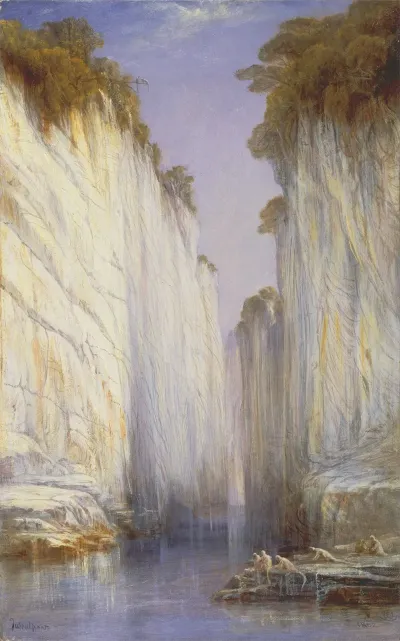 The Marble Rocks Nerbudda Jubbolpore