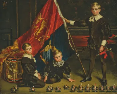 The March Past Howard Alan And Nairne Sons Of Alfred Reynolds Esq