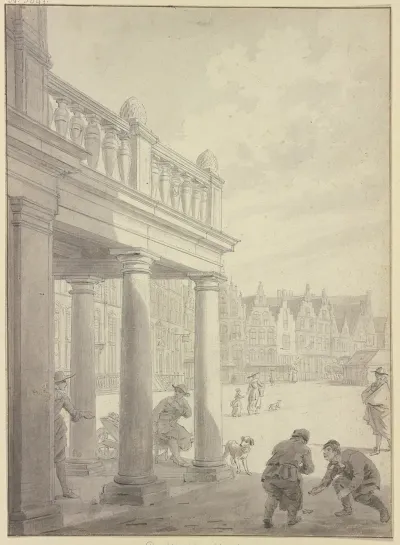 The Market Of Haarlem