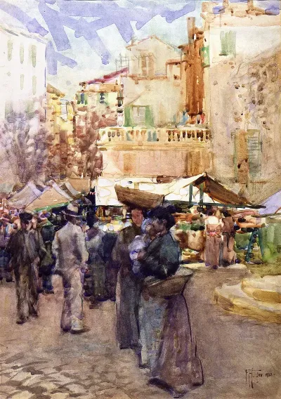 The Market Place San Remo Italy