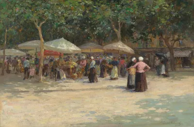 The Market Under The Trees Nice