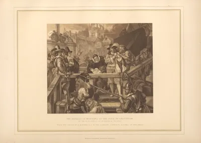 The Marquis Of Montrose At The Place Of Execution E M Ward
