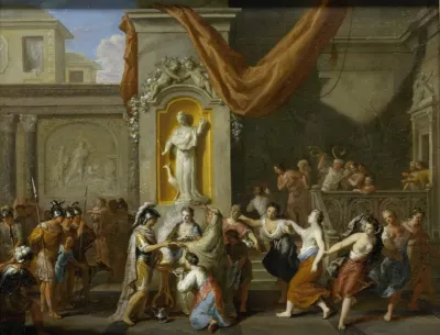 The Marriage Of Alexander The Great And Roxane Of Bactria