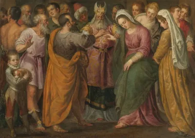 The Marriage Of Joseph And Mary