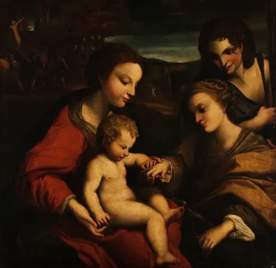 The Marriage Of St Catherine