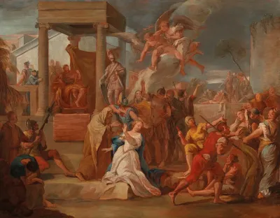 The Martyrdom Of A Female Saint