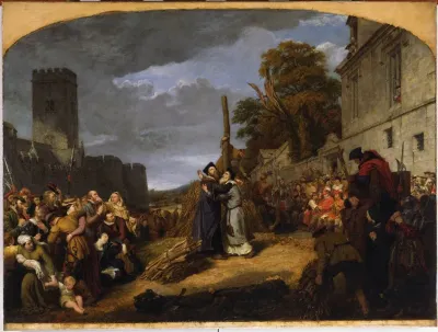 The Martyrdom Of Ridley And Latimer