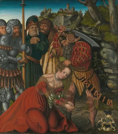 The Martyrdom Of Saint Barbara