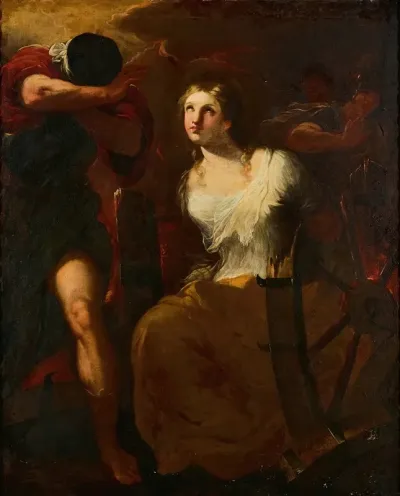 The Martyrdom Of Saint Catherine Of Alexandria