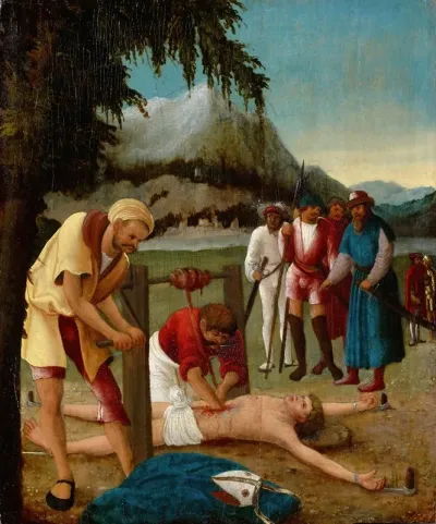 The Martyrdom Of Saint Erasmus