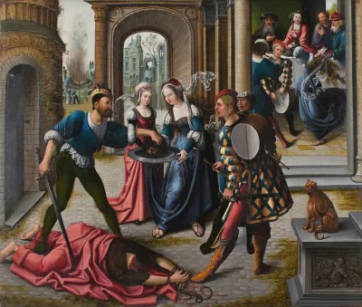 The Martyrdom Of Saint John The Baptist