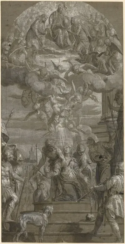 The Martyrdom Of Saint Justina