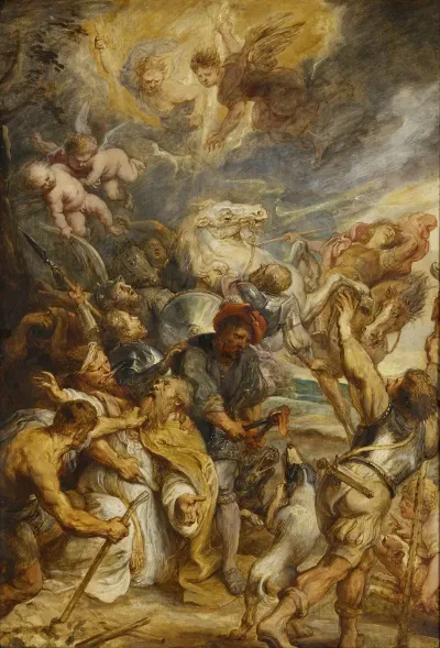The Martyrdom Of Saint Livinus