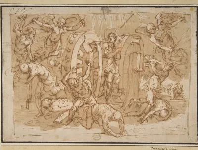 The Martyrdom Of St Catherine Of Alexandria