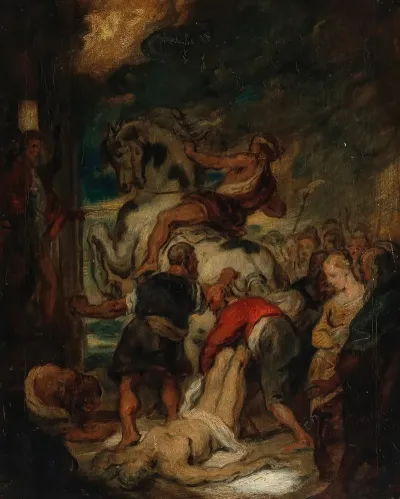 The Martyrdom Of St Hippolytus