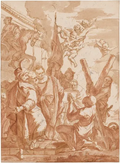 The Martyrdrom Of Saint Andrew
