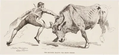 The Matador Dealing The Death Stroke