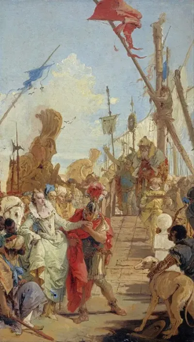 The Meeting Of Anthony And Cleopatra 2
