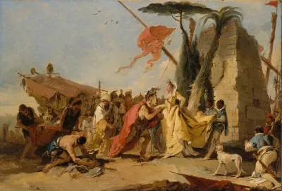 The Meeting Of Antony And Cleopatra 2