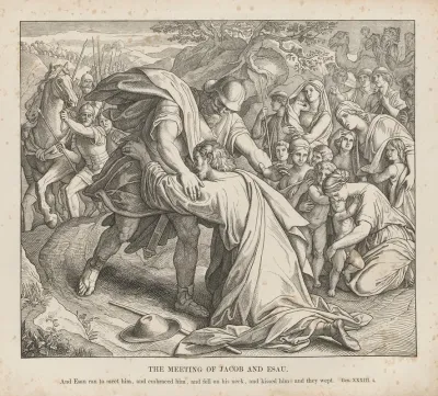 The Meeting Of Jacob And Esau 3