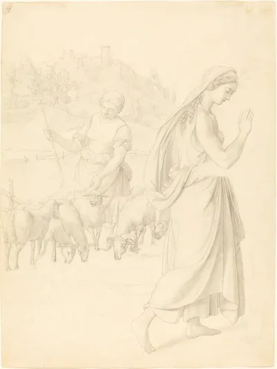 The Meeting Of Jacob And Rachel