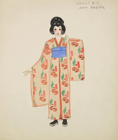 The Mikado Chorus 9 Miss Leslie