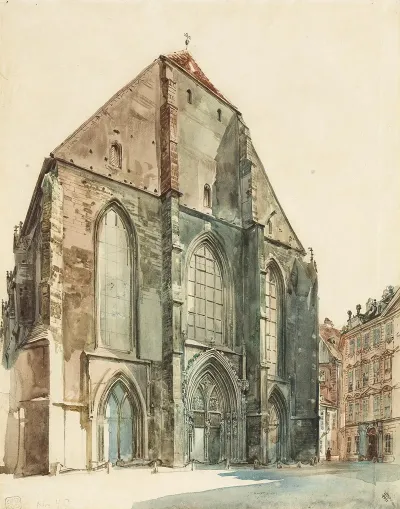 The Minorite Church In Vienna