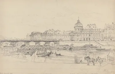 The Mint Pont Des Arts And Linstitut De France Paris
