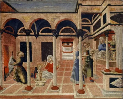 The Miracle At The Birth Of Saint Nicholas