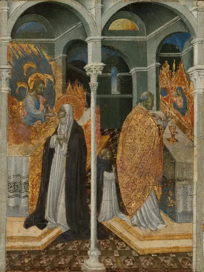 The Miraculous Communion Of Saint Catherine Of Siena 2