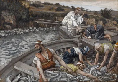 The Miraculous Draught Of Fishes 3