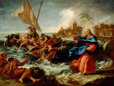 The Miraculous Draught Of Fishes 6