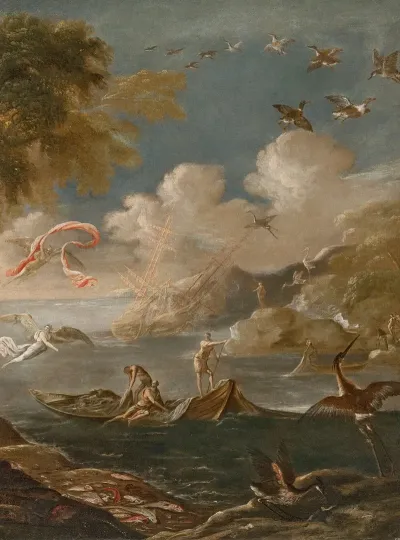 The Miraculous Draught Of Fishes 9