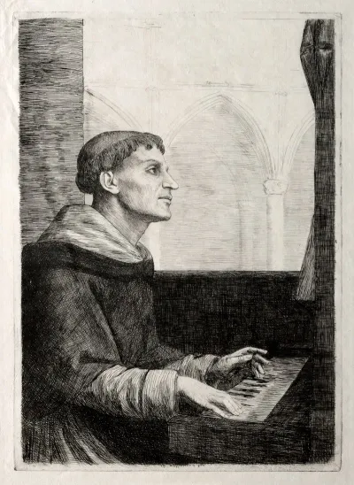The Monk At The Organ