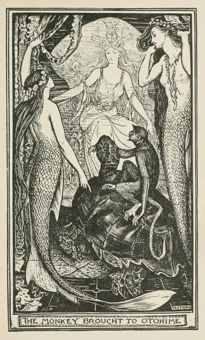 The Monkey Brought To Otohime