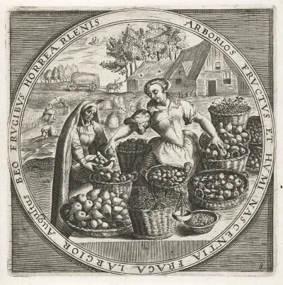 The Month Of August Fruit Seller
