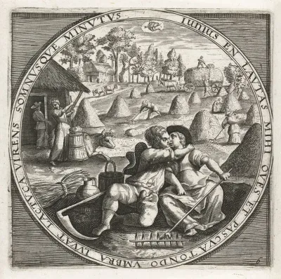 The Month Of June Haymaking