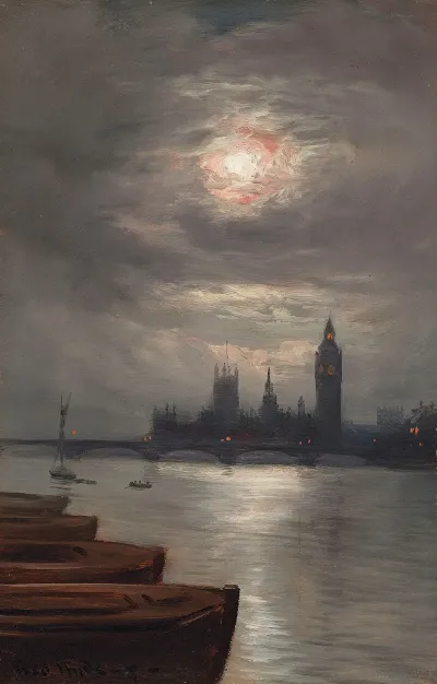 The Moonlit River