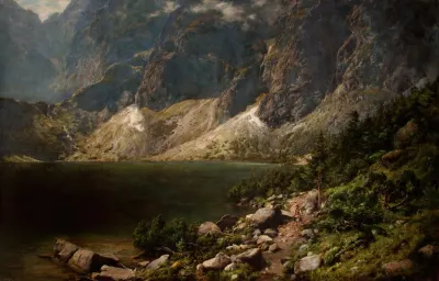 The Morskie Oko Lake In The Tatras