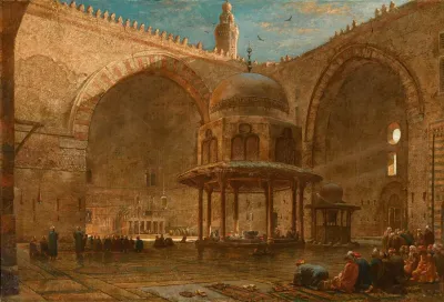 The Mosque Of Sultan Hassan Cairo