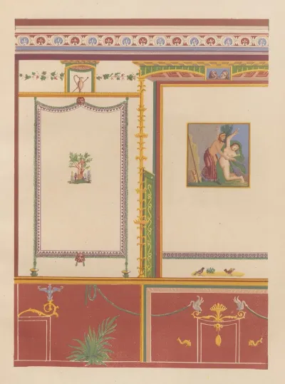 The Most Beautiful Walls In Pompeii Pl 21