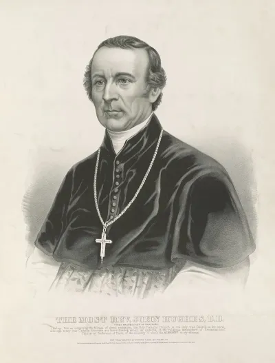 The Most Rev John Hughes D D First Archbishop Of New York