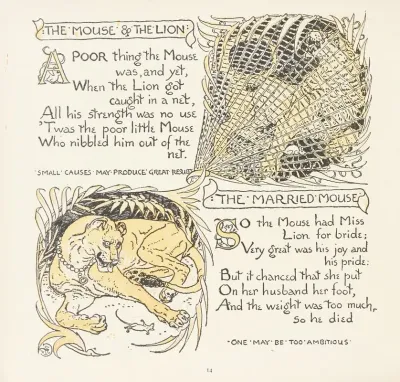 The Mouse And The Lion The Married Mouse